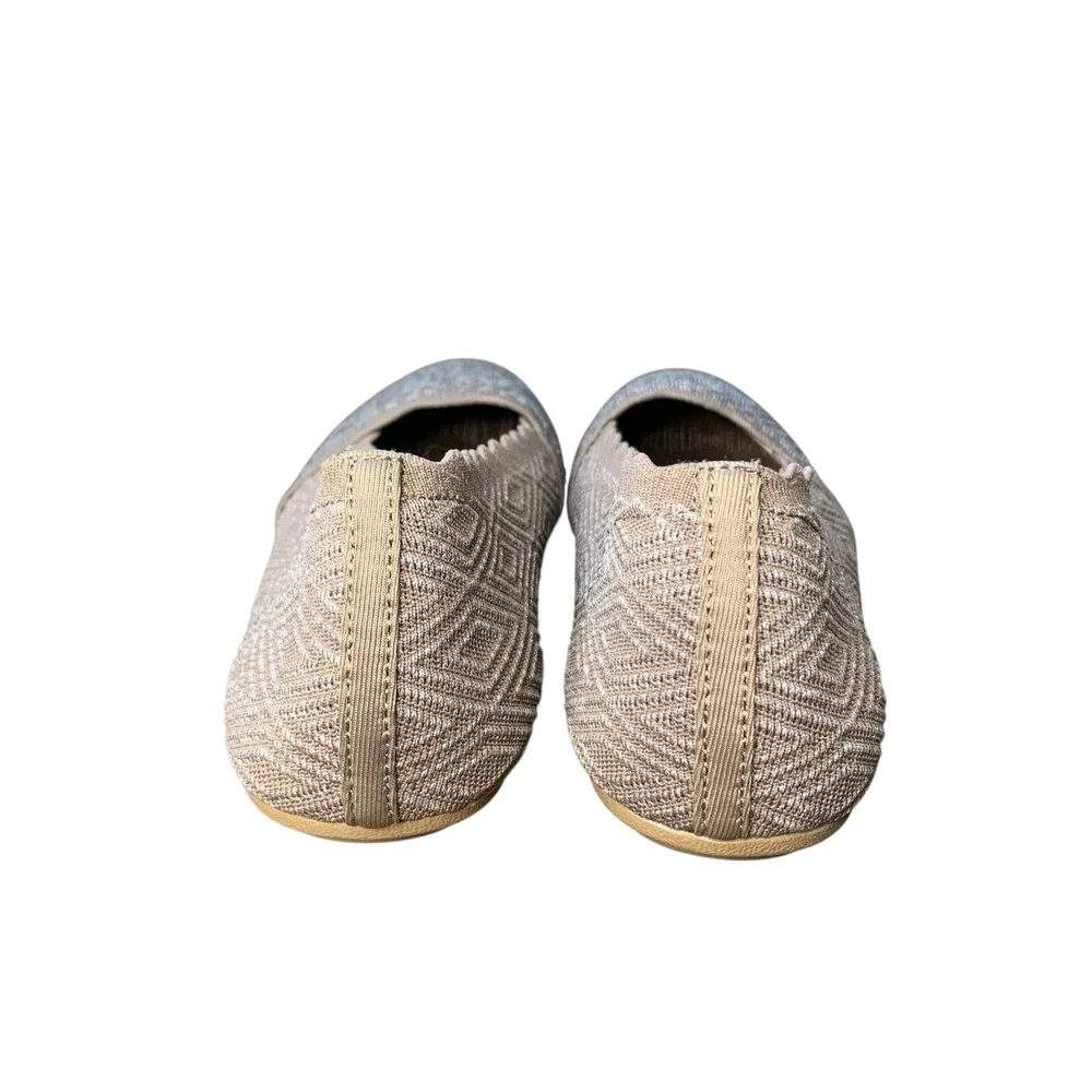 Sketchers‎ Modern Comfort Women's Slip On Dark Taupe Cleo Ballet Flat Size 8.5